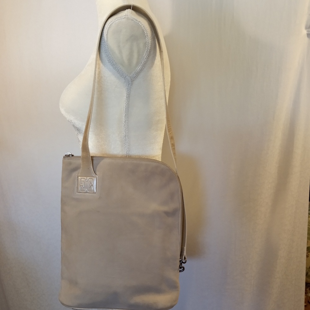 ESCADA Tan Suede Leather Purse